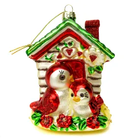 Love is the Cardinal Rule Birdhouse Ornament