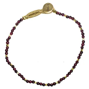 LULU STONE DOT GARNET