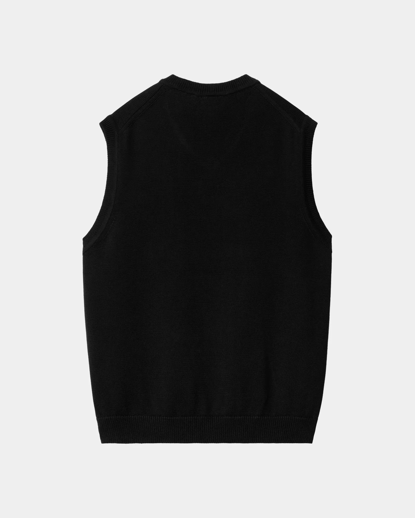 Madison Vest Sweater | Black