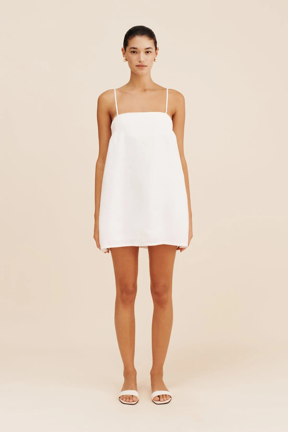 MAGGIE DRESS - IVORY