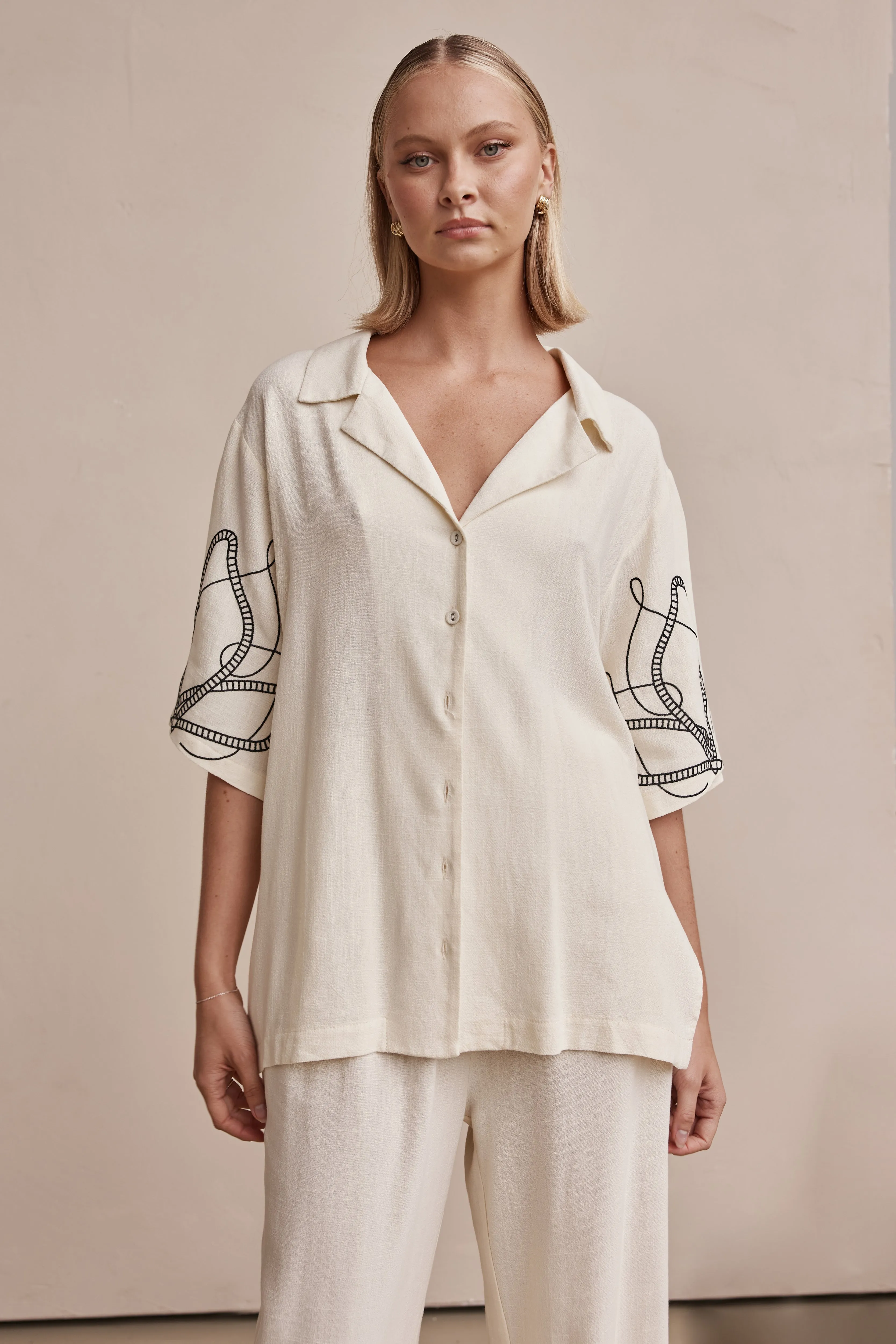 Malik Shirt (Cream)