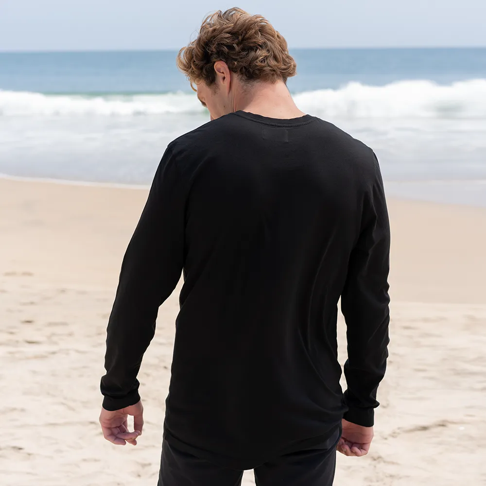 Mens Long Sleeve Crew Neck