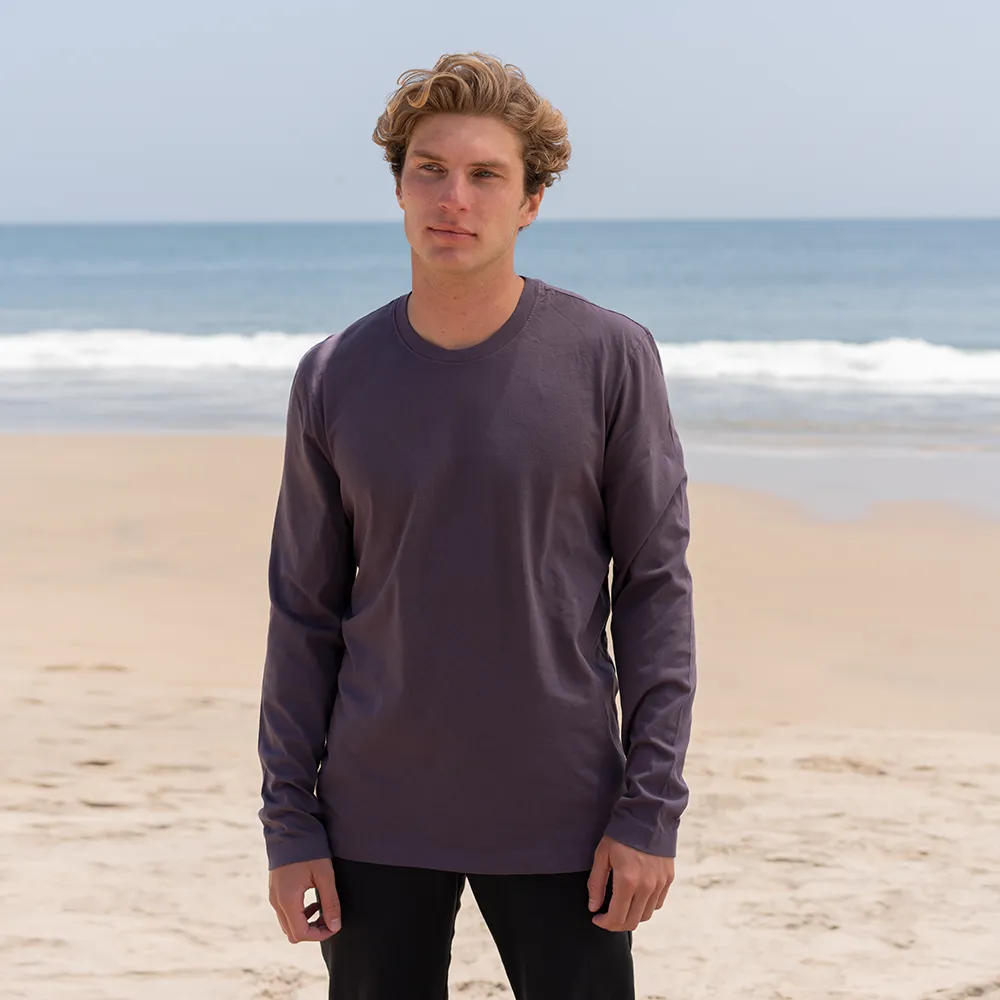 Mens Long Sleeve Crew Neck