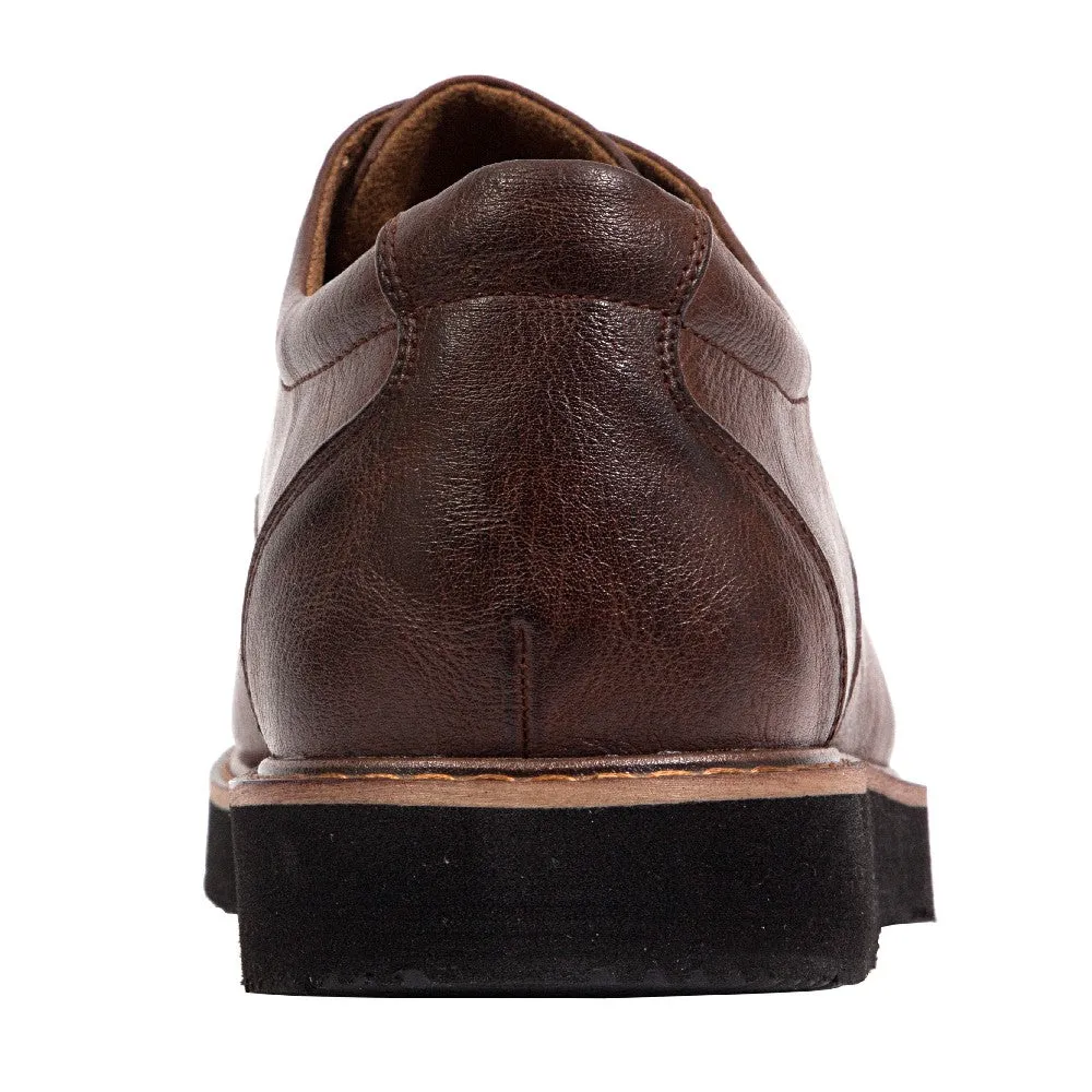 Men's Walkmaster Plain Toe Oxford in Brown