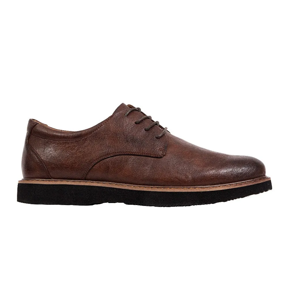 Men's Walkmaster Plain Toe Oxford in Brown