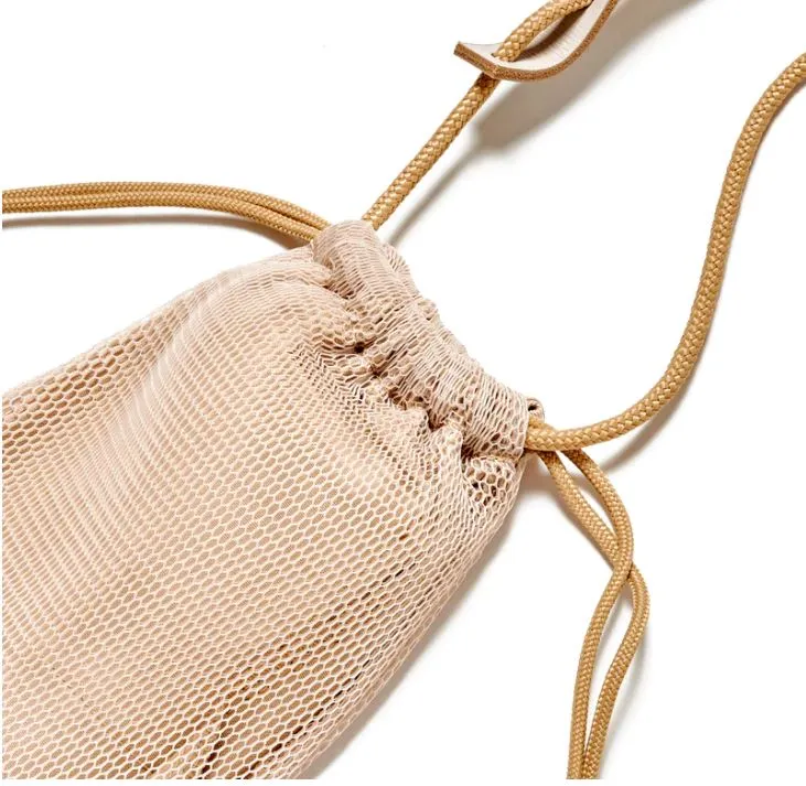 Mini Moire Tote - Sand