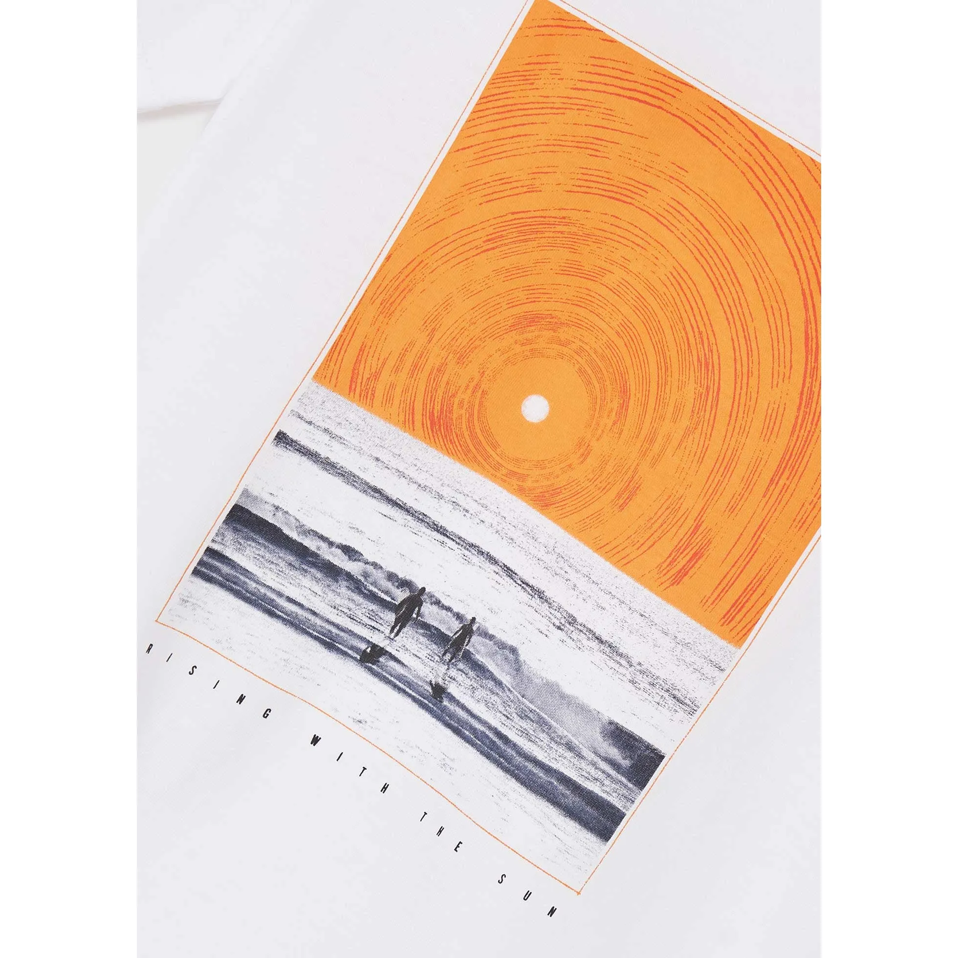 Nukutavake T-Shirt w/Beach Graphic _White 6020-10