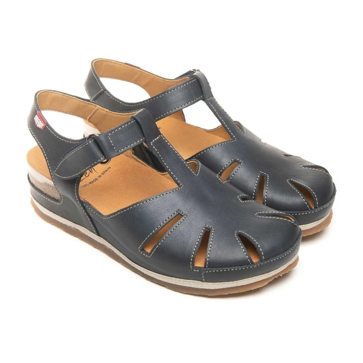 OnFoot Women's 202 Navy Leather