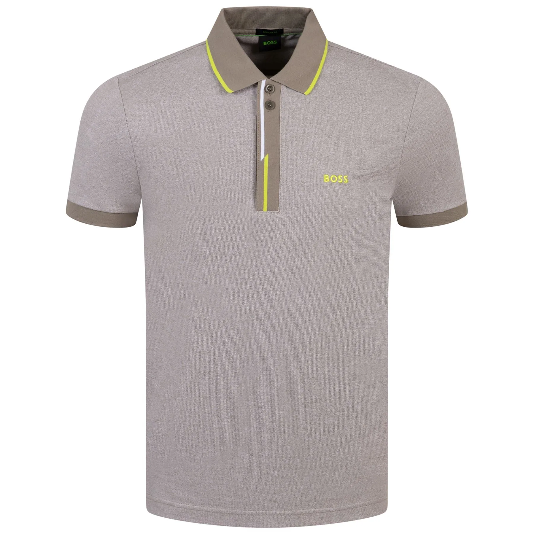 Paddy 3 Cotton Jersey Regular Fit Polo Pastel Green - W23