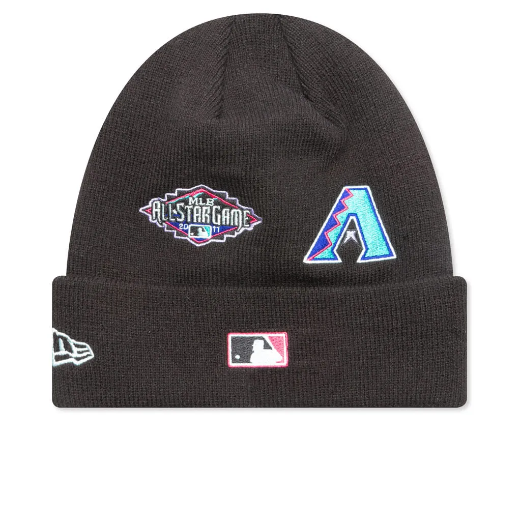 Polar Lights Knit Beanie - Arizona Diamondbacks