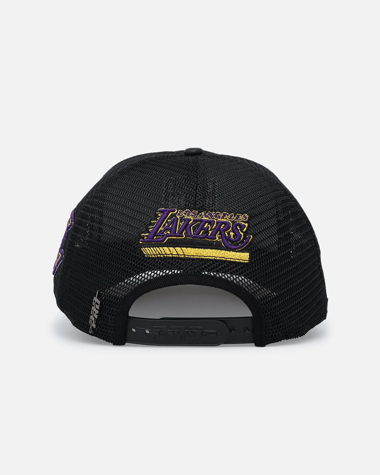 Pro Standard Los Angeles Lakers Fast Lane Trucker Snapback Black