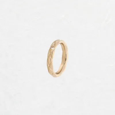 Qudo Interchangeable Aversa Ring | Gold