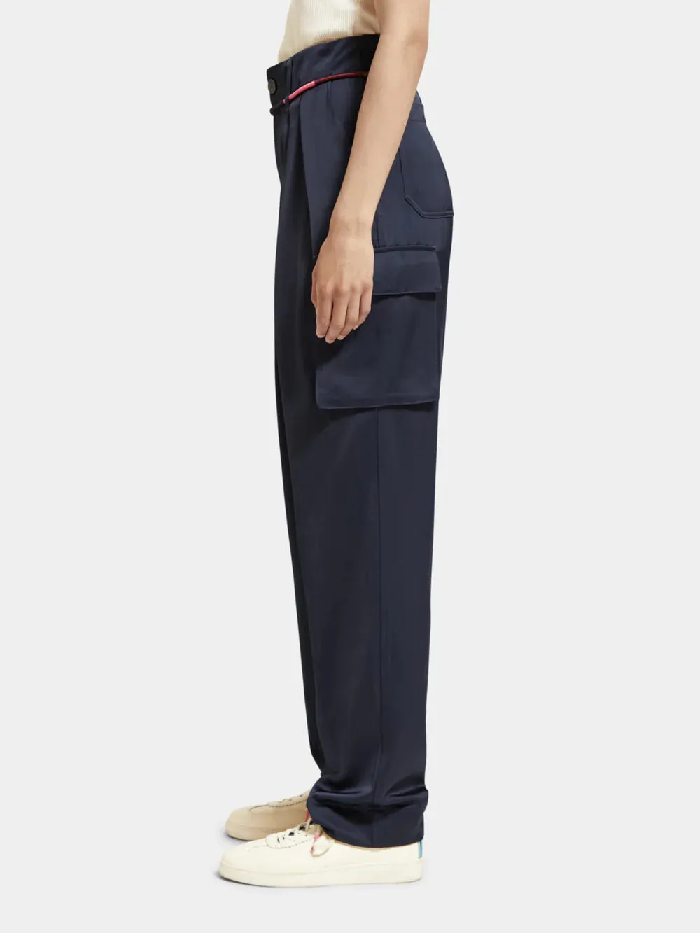 Scotch & Soda Faye High Rise Relaxed Pants