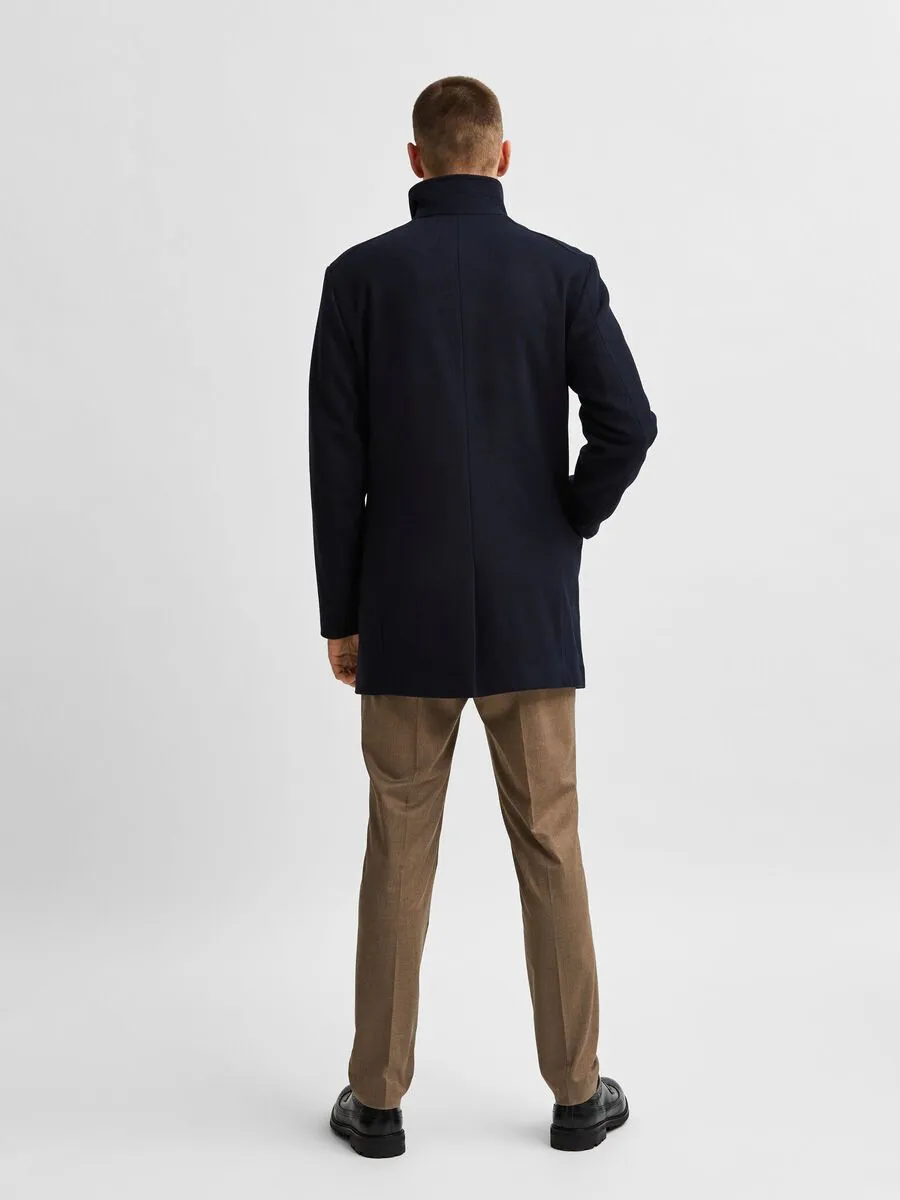 Selected Homme HIGH NECK WOOL COAT