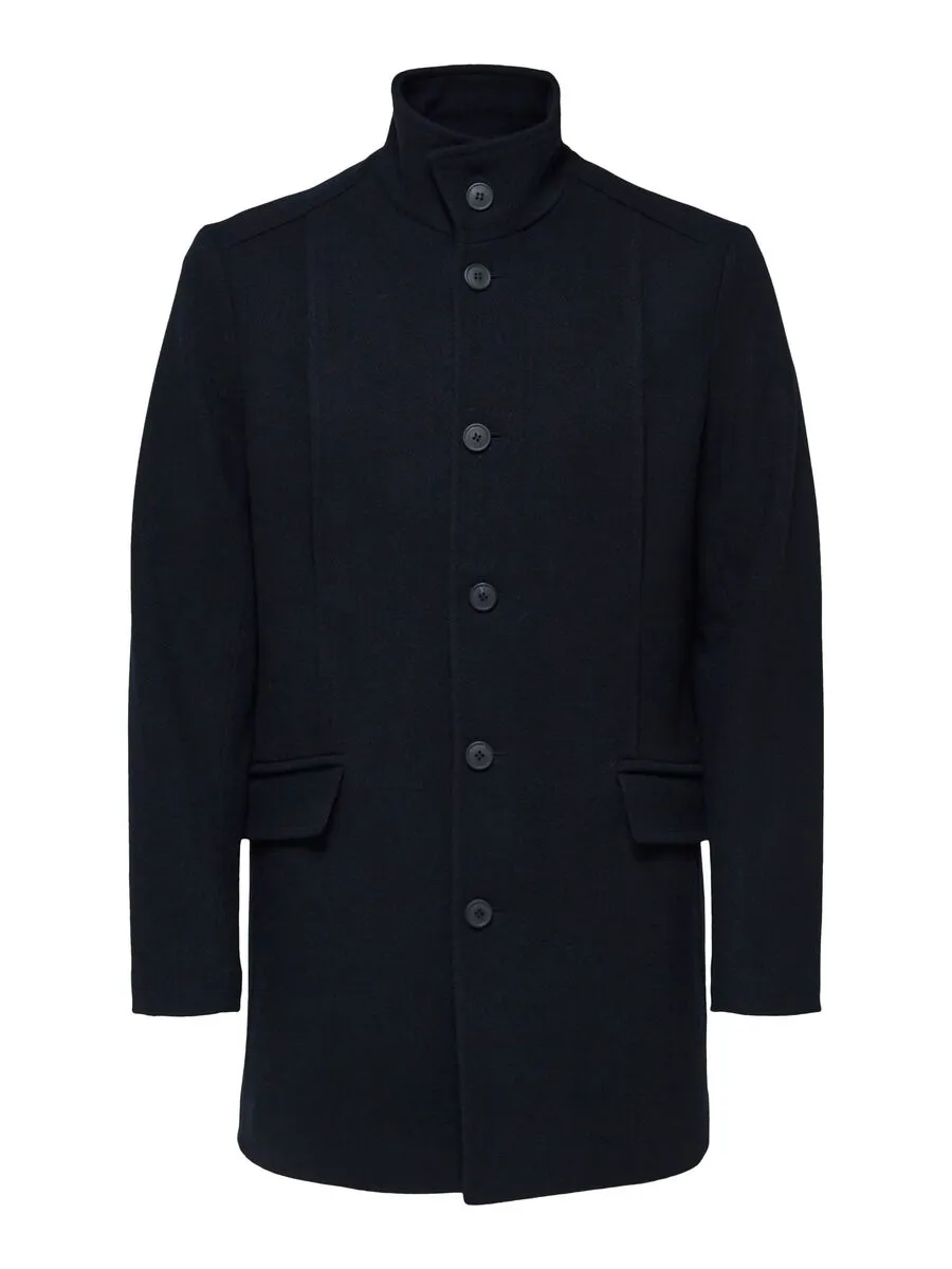 Selected Homme HIGH NECK WOOL COAT