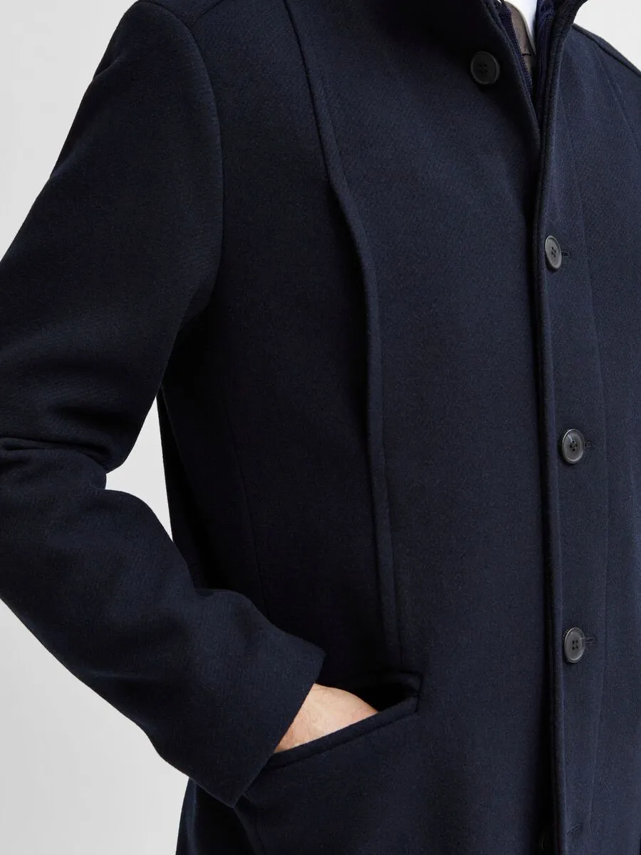 Selected Homme HIGH NECK WOOL COAT