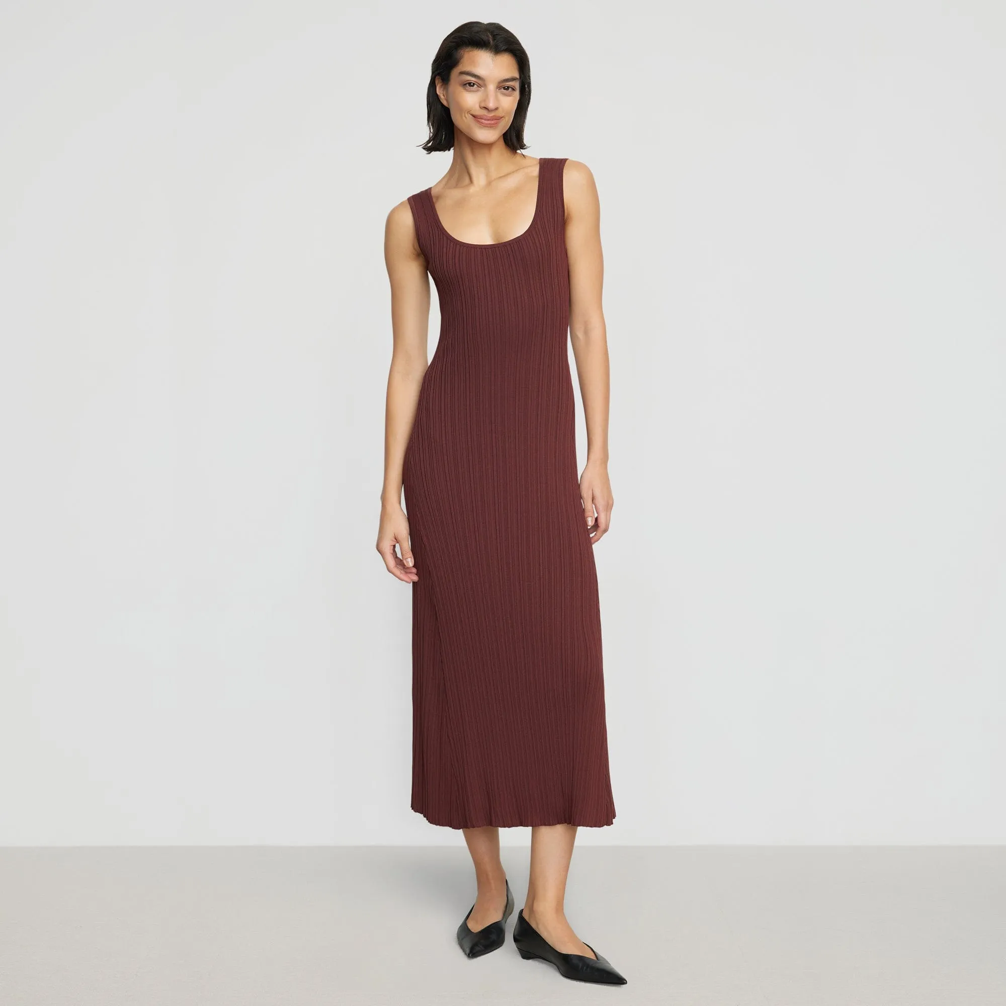 Sofia Ribbed Maxi Dress