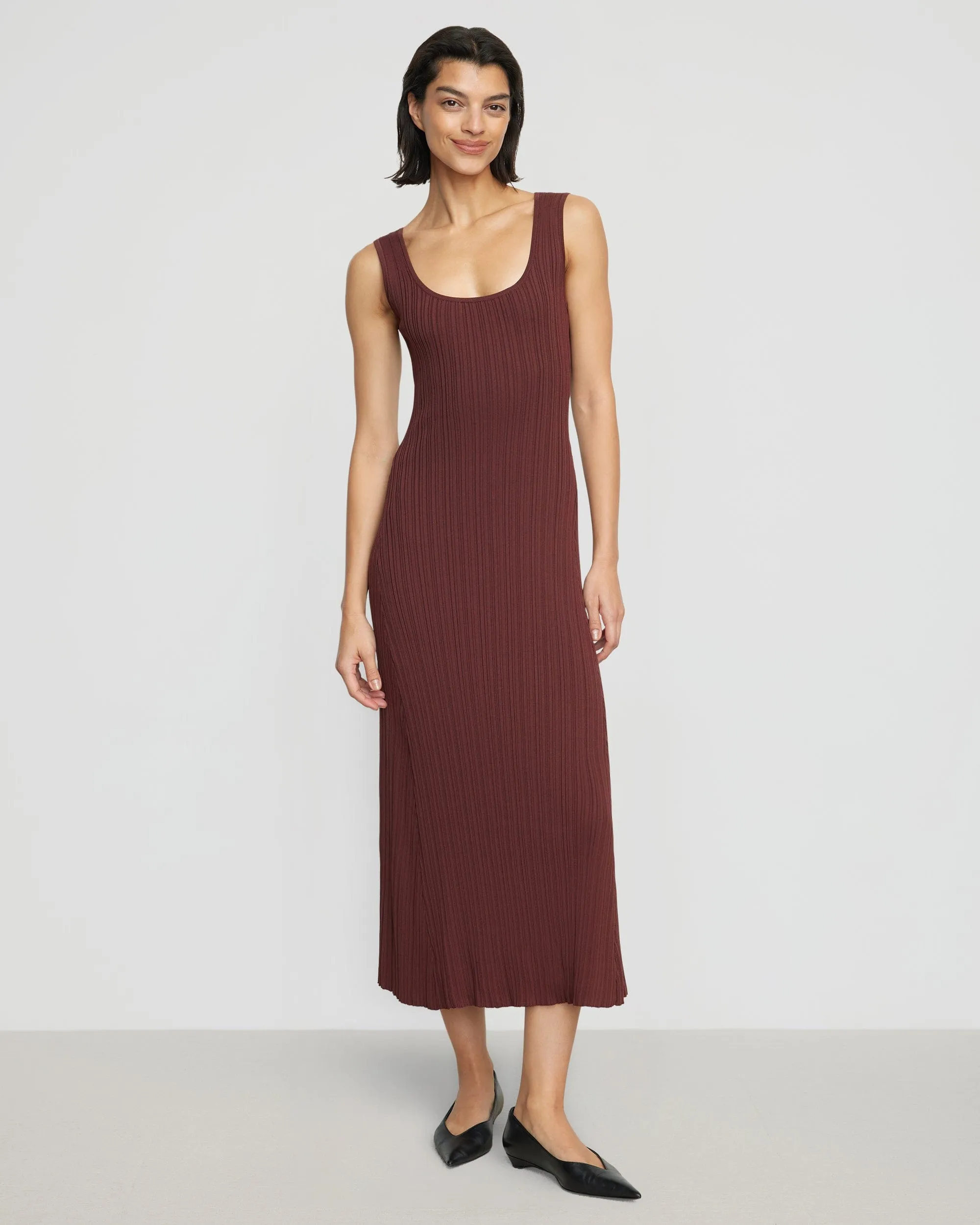 Sofia Ribbed Maxi Dress