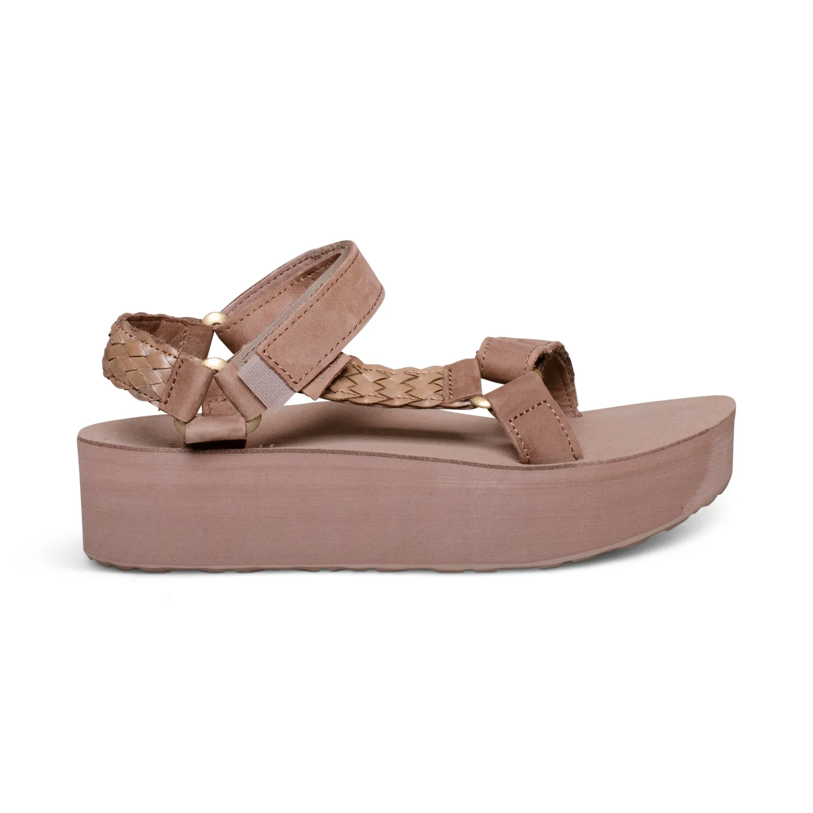 Teva Flatform Universal Interweave Caribou Sandals - Women's