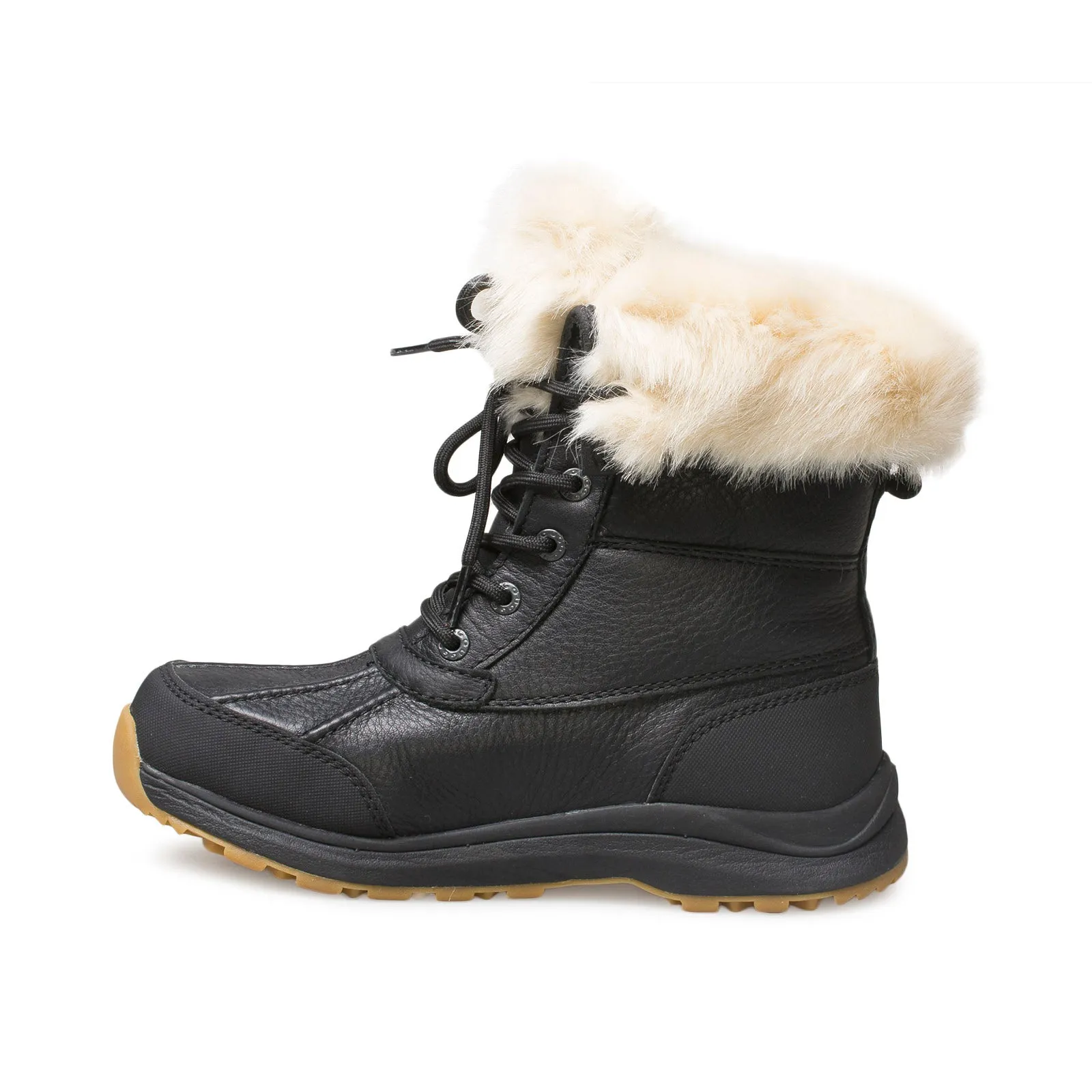 UGG Adirondack III Fluff Black Boots - Women's