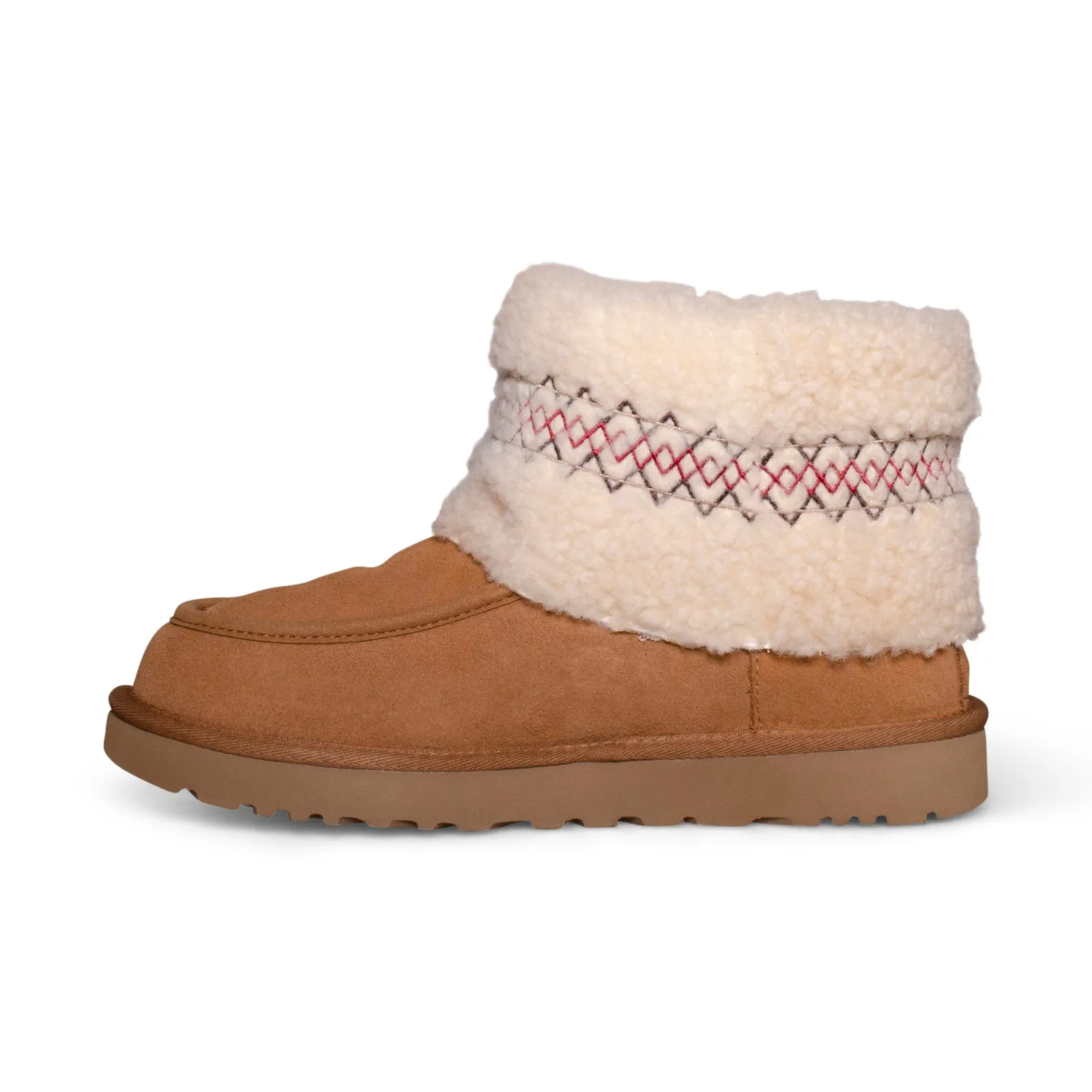 UGG Mini UGG Braid Chestnut Boots - Women's