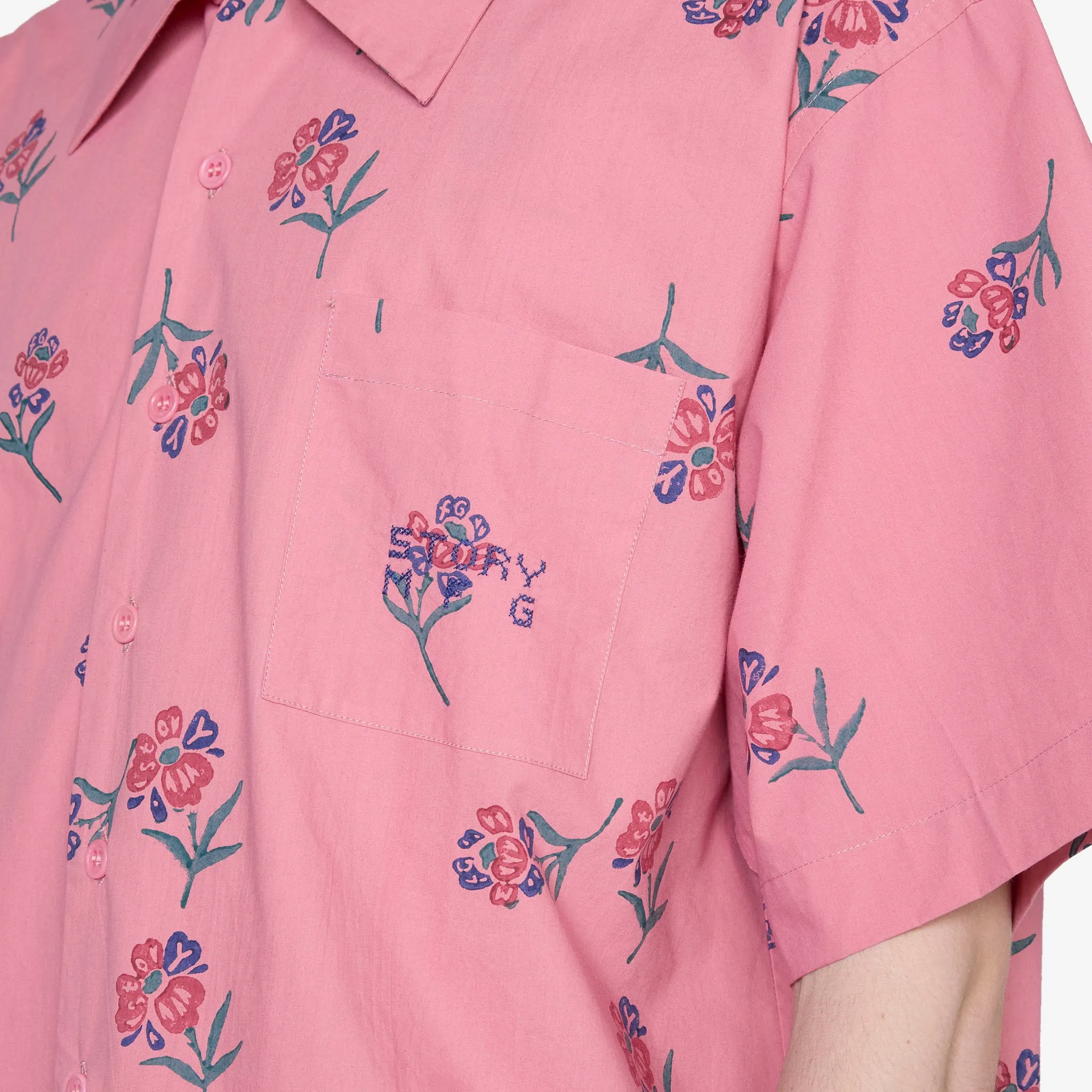 Uniform Shirt Farmhouse Floral