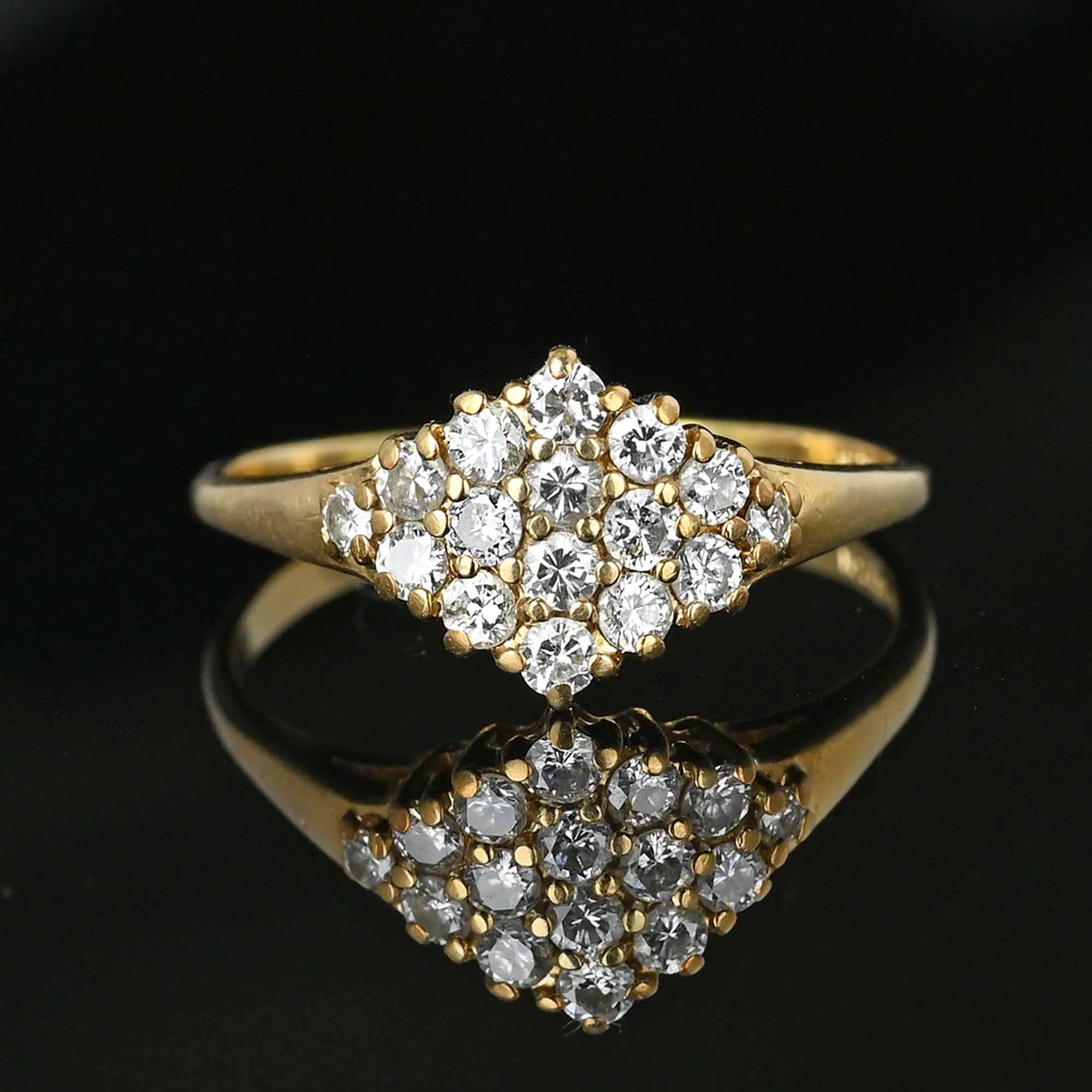 Vintage 14K Gold Estate .35 Carat Diamond Ring