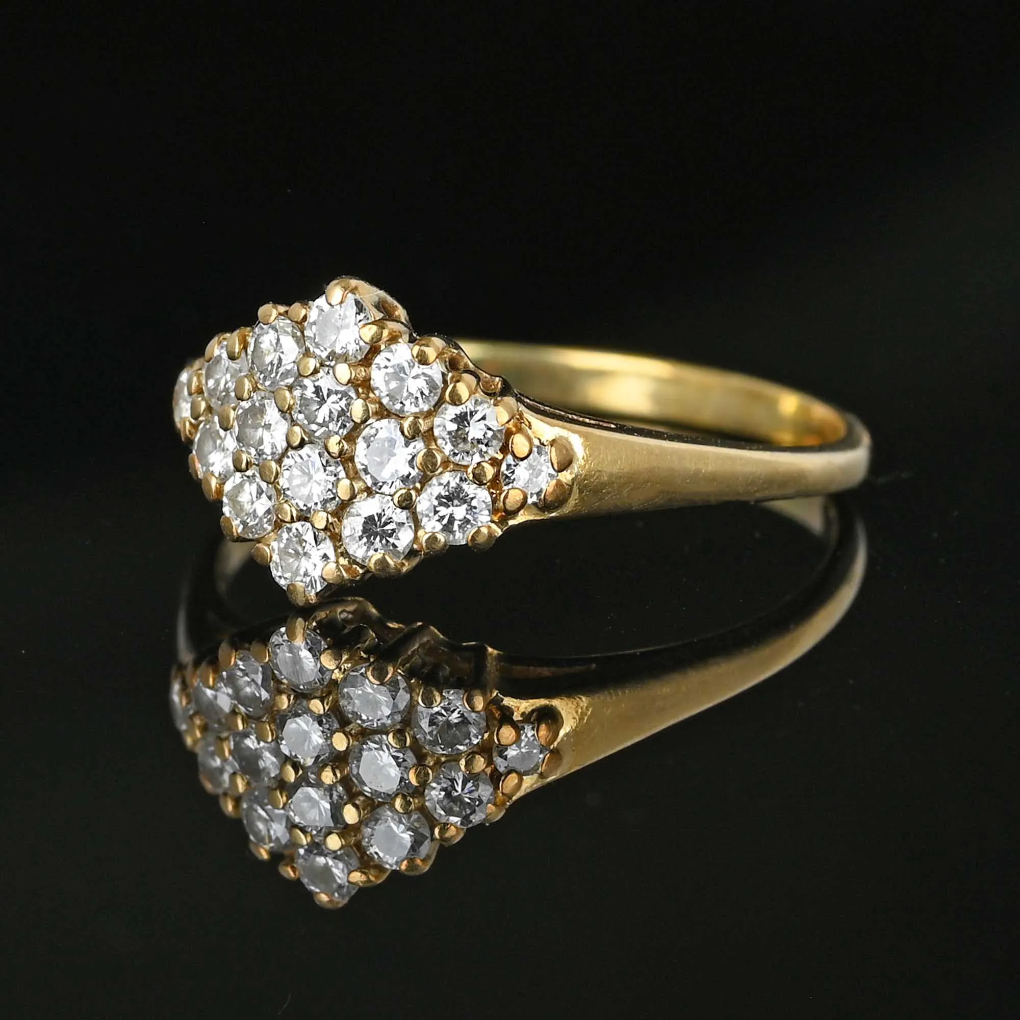 Vintage 14K Gold Estate .35 Carat Diamond Ring