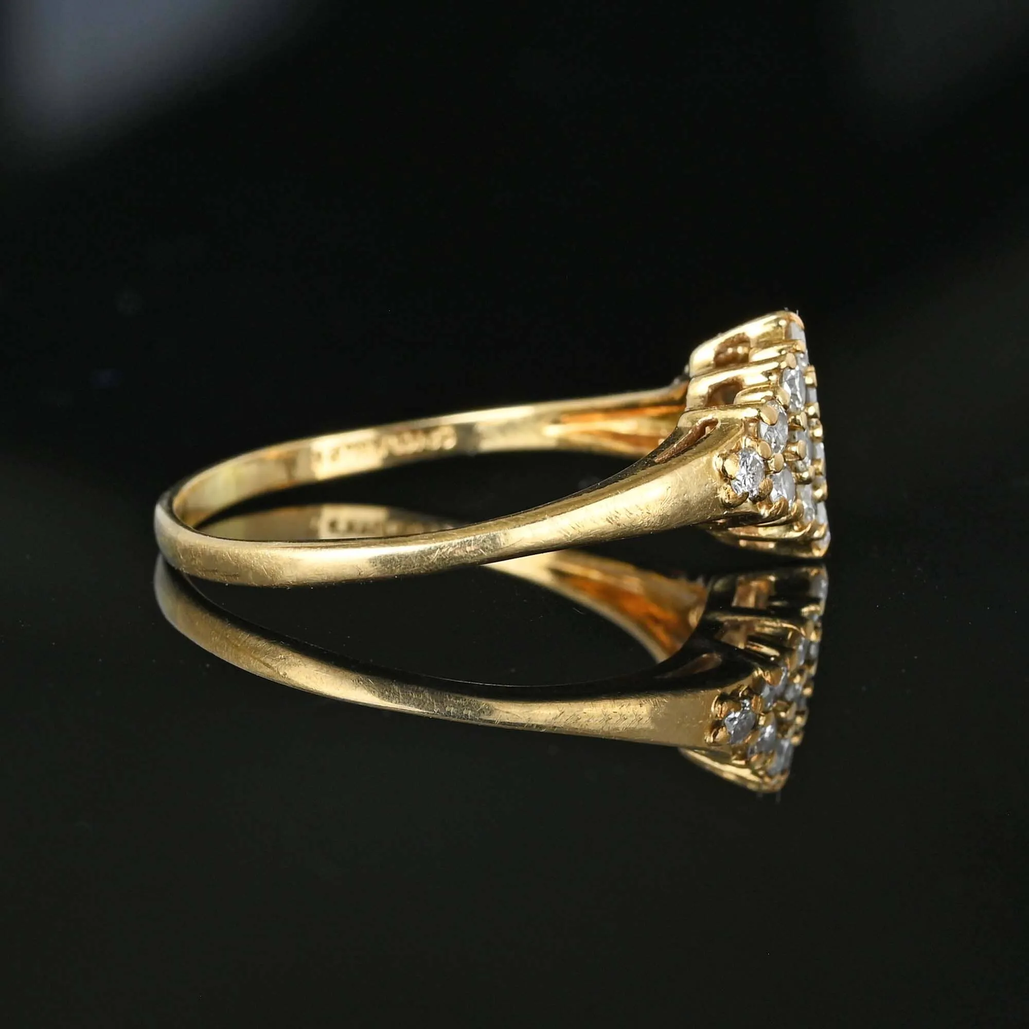 Vintage 14K Gold Estate .35 Carat Diamond Ring