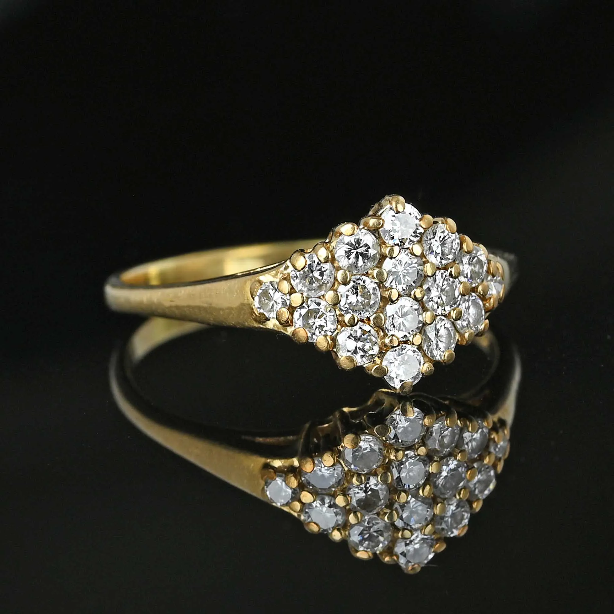 Vintage 14K Gold Estate .35 Carat Diamond Ring