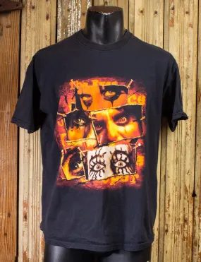 Vintage Alice Cooper The Eyes of Alice Cooper Concert T Shirt 2004 Black Medium