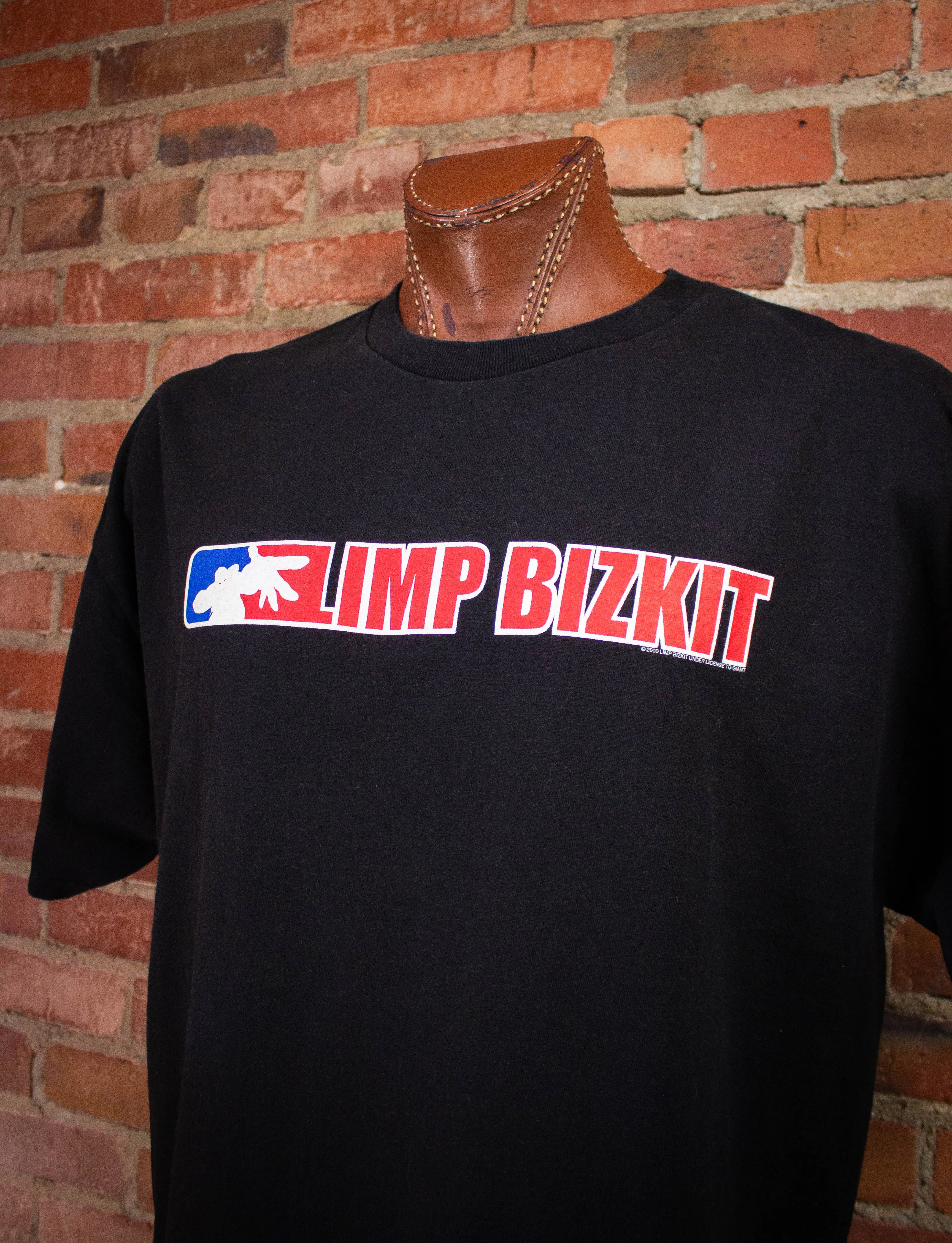 Vintage Limp Bizkit Anger Management Tour Concert T Shirt 2000 Black 2XL