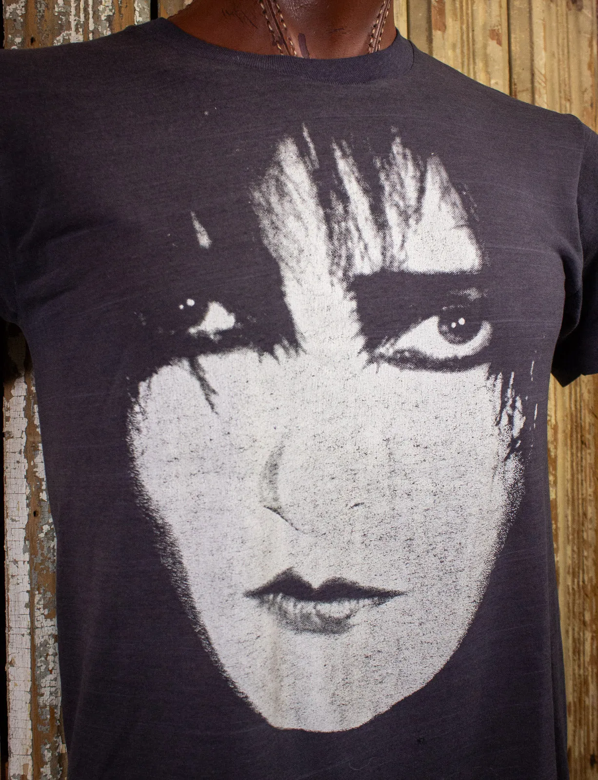 Vintage Siouxsie and The Banshees Concert T Shirt 1980s Black Large