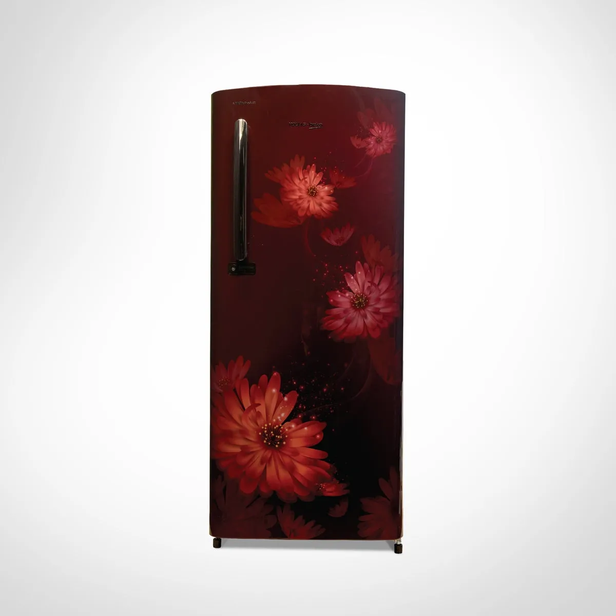 Voltas Beko 185 L, 3 Star, Single Door DC Refrigerator (Dahlia Wine)